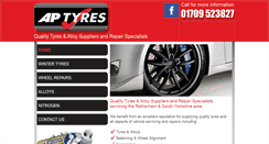 Desktop Screenshot of ap-tyres.co.uk