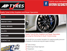 Tablet Screenshot of ap-tyres.co.uk